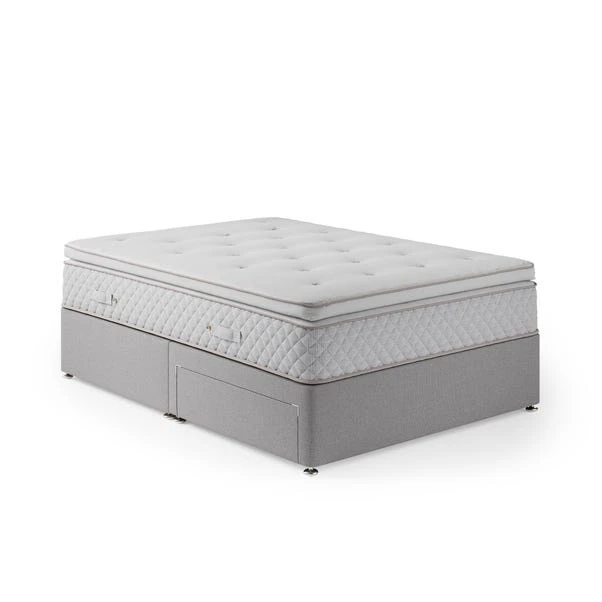 Fogarty Open Coil Memory Pillowtop Mattress And Divan Set, Faux Linen 19 Fogarty Open Coil Memory Pillowtop Mattress And Divan Set, Faux Linen - Image 17