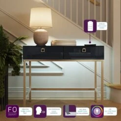 Lyra Smart Console Table -Dunelm Shop 30904889 alt01