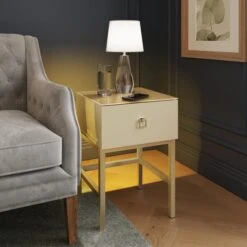 Lyra Smart Side Table -Dunelm Shop 30904893