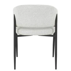Set Of 2 Indus Valley Herbie Curved Back Boucle Dining Chairs -Dunelm Shop 30907457 alt05