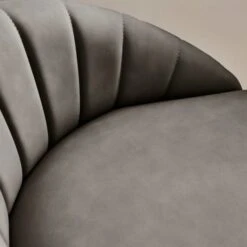 Lowen Adjustable Bar Stool, Faux Leather -Dunelm Shop 30907959 alt02