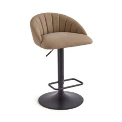 Lowen Adjustable Bar Stool, Faux Leather -Dunelm Shop 30907960 alt05