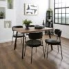 Tiarna 4-6 Seater Wave Edge Dining Table 2 Tiarna 4-6 Seater Wave Edge Dining Table -Dunelm Shop 30908072