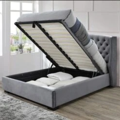 Ambassador Ottoman Bed Frame, Velvet 14 Ambassador Ottoman Bed Frame, Velvet -Dunelm Shop 30908271