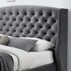 Ambassador Ottoman Bed Frame, Velvet 12 Ambassador Ottoman Bed Frame, Velvet -Dunelm Shop 30908272 alt02