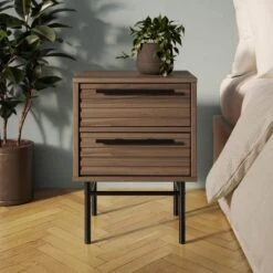 Bryant 2 Drawer Bedside Table -Dunelm Shop 30909274