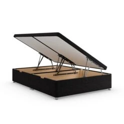 Luxury Side Ottoman Bed Frame, Teddy Fabric -Dunelm Shop 30911691 alt05