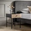 Hanwell 1 Drawer Bedside Table -Dunelm Shop 30911967