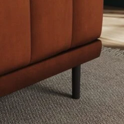 Amali Long Dining Bench, Matte Plush Velvet -Dunelm Shop 30912451 alt03