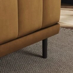 Amali Long Dining Bench, Matte Plush Velvet -Dunelm Shop 30912452 alt03