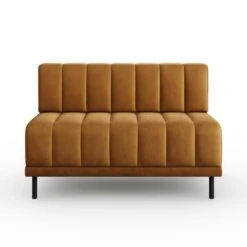 Amali Long Dining Bench, Matte Plush Velvet -Dunelm Shop 30912452 alt04