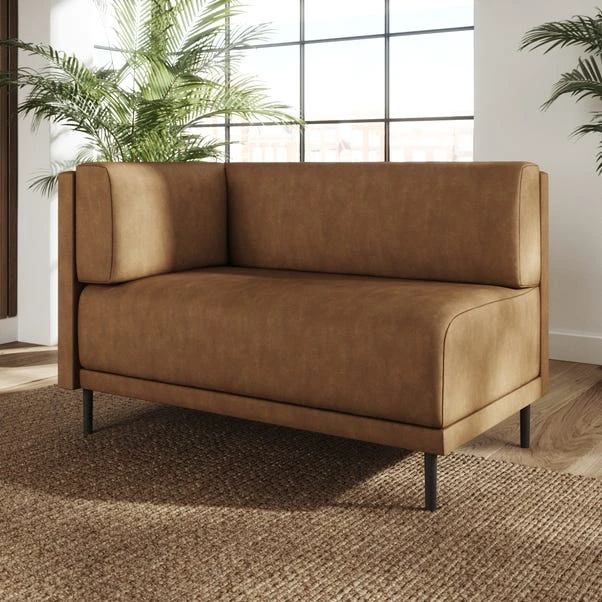 Mae Corner Dining Bench, Faux Leather 18 Mae Corner Dining Bench, Faux Leather - Image 16