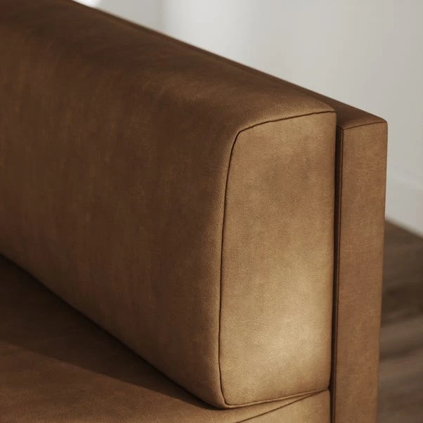 Mae Corner Dining Bench, Faux Leather 19 Mae Corner Dining Bench, Faux Leather - Image 17