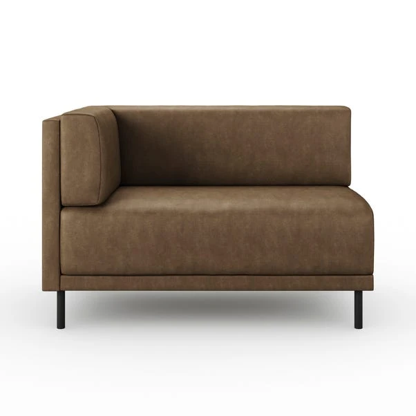 Mae Corner Dining Bench, Faux Leather 7 Mae Corner Dining Bench, Faux Leather - Image 5