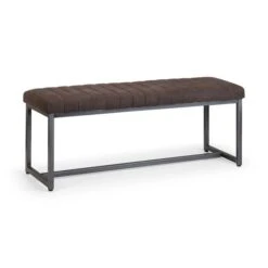 Brooklyn Dining Bench, Suede -Dunelm Shop 30914187 alt02