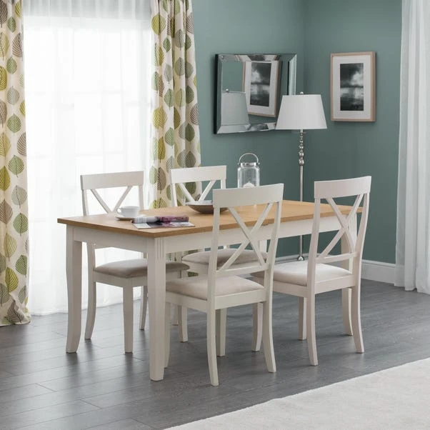 Davenport 6 Seater Rectangular Dining Table, Grey 3 Davenport 6 Seater Rectangular Dining Table, Grey