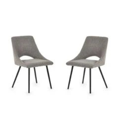 Iris Set Of 2 Dining Chairs, Boucle 16 Iris Set Of 2 Dining Chairs, Boucle -Dunelm Shop 30914220 alt02