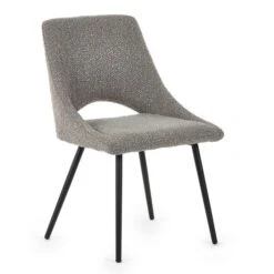 Iris Set Of 2 Dining Chairs, Boucle 17 Iris Set Of 2 Dining Chairs, Boucle -Dunelm Shop 30914220 alt03