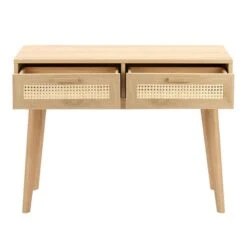 Java Console Table, Light Oak -Dunelm Shop 30914618 alt02