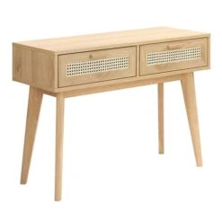 Java Console Table, Light Oak -Dunelm Shop 30914618 alt05
