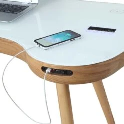 San Francisco Curved Smart Desk -Dunelm Shop 30915144 alt04