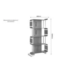 Helsinki Tall Bookshelf -Dunelm Shop 30915157 alt09