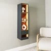 Delta Tall Shelving Unit With LEDs -Dunelm Shop 30915247