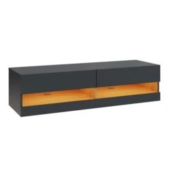Delta 120cm Floating Wall TV Unit With LEDs For TVs Up To 55" -Dunelm Shop 30915313 alt03