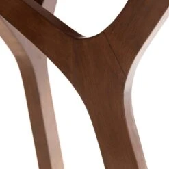 Huxley 4 Seater Round Dining Table, Walnut -Dunelm Shop 30915550 alt03