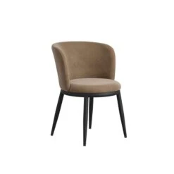 Nova Velvet Set Of 2 Dining Chairs -Dunelm Shop 30916308 alt02
