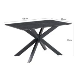 Indus Valley Athena 6 Seater Dining Table Corner Bench Set -Dunelm Shop 30916389 alt04