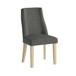 Cara Set Of 2 Dining Chairs, Luna Fabric -Dunelm Shop 30918914 alt01