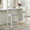 Salcombe Set Of 2 Counter Height Bar Stools, Pine