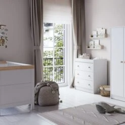 Little Acorns Florence 3 Drawer Chest And Wardrobe Nursery Set -Dunelm Shop 30919383 alt02