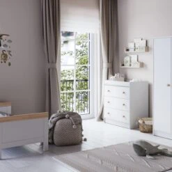Little Acorns Florence 3 Drawer Chest And Wardrobe Nursery Set -Dunelm Shop 30919383 alt03