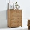 Jenkins 6 Drawer Chest, Oak -Dunelm Shop 30921069