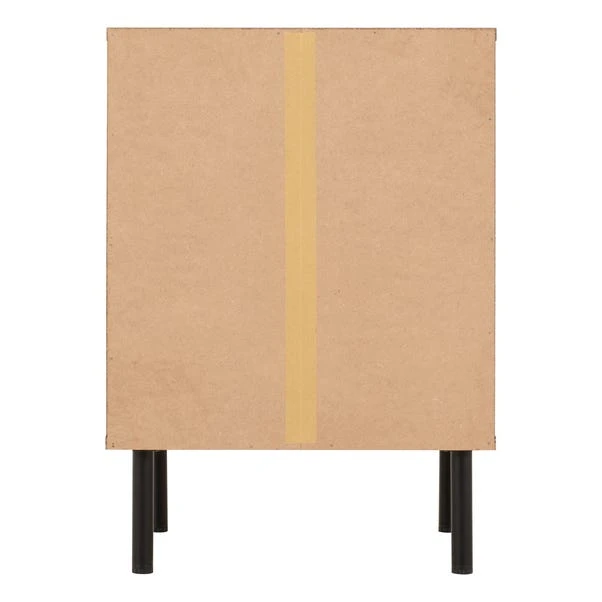 Barker 3 Drawer Bedside Table, Oak Effect 8 Barker 3 Drawer Bedside Table, Oak Effect - Image 6