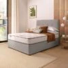 Silentnight Divan Bed With Francisco Fabric Headboard -Dunelm Shop 30922965