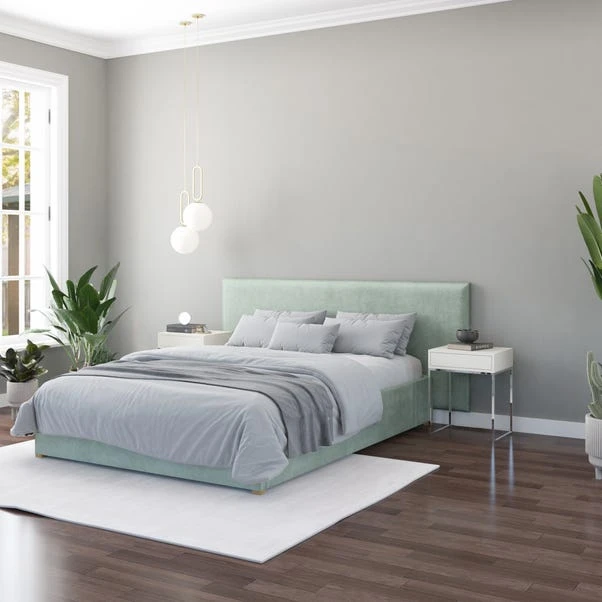 Hanging Wall Panel Dual Mount Plush Velvet Headboard 19 Hanging Wall Panel Dual Mount Plush Velvet Headboard - Image 17