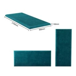 Hanging Wall Panel Dual Mount Plush Velvet Headboard 37 Hanging Wall Panel Dual Mount Plush Velvet Headboard -Dunelm Shop 30924538 alt09