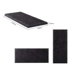 Hanging Wall Panel Dual Mount Plush Velvet Headboard 29 Hanging Wall Panel Dual Mount Plush Velvet Headboard -Dunelm Shop 30924539 alt09