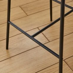 Jessie Counter Height Bar Stool, Faux Leather -Dunelm Shop 30924810 alt03