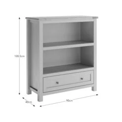 Olney Low Bookcase, Stone -Dunelm Shop 30924851 alt09