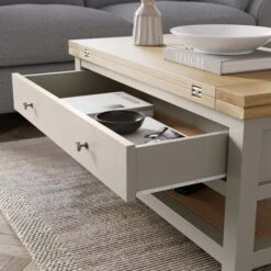 Olney Extendable Coffee Table, Stone -Dunelm Shop 30924862 alt02