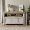 Olney Swivel Desk, Stone -Dunelm Shop 30924869