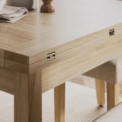 Olney Flip Top 4-6 Seater Dining Table 32 Olney Flip Top 4-6 Seater Dining Table -Dunelm Shop 30925305 alt03