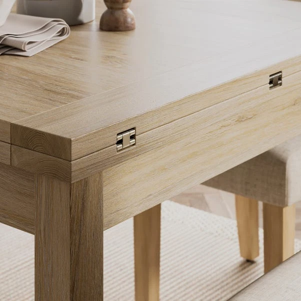 Olney Flip Top 4-6 Seater Dining Table 13 Olney Flip Top 4-6 Seater Dining Table - Image 11