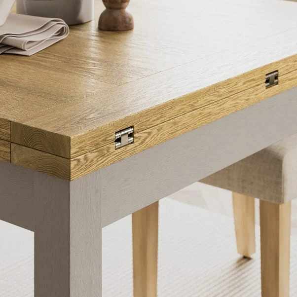 Olney Flip Top 4-6 Seater Dining Table 6 Olney Flip Top 4-6 Seater Dining Table - Image 4