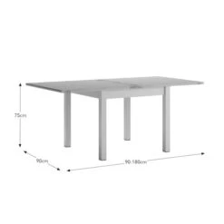 Olney Flip Top 4-6 Seater Dining Table 28 Olney Flip Top 4-6 Seater Dining Table -Dunelm Shop 30925306 alt09