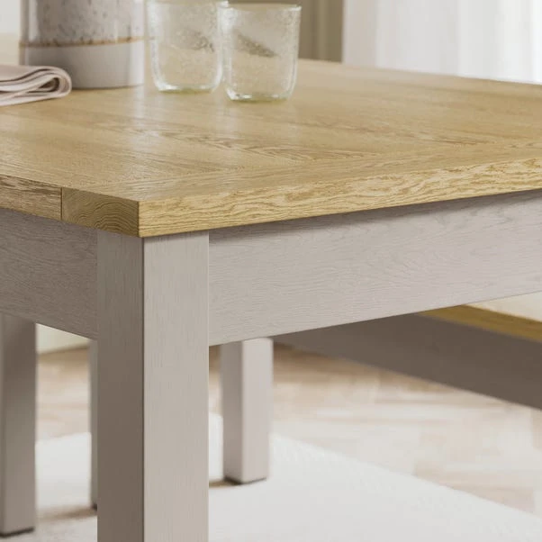 Olney 6 Seater Dining Table And Bench Set 4 Olney 6 Seater Dining Table And Bench Set - Image 2